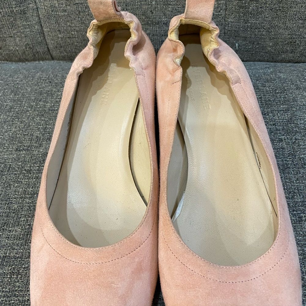 Everlane The Day Heel Pink Suede Women Size 10 - Picture 5 of 13
